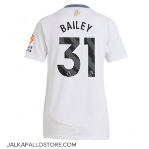 Aston Villa Leon Bailey #31 Vieraspaita Naisten 2024-25 Lyhythihainen